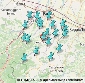 Mappa Via Tomasicchio, 43013 Langhirano PR, Italia (12.7765)