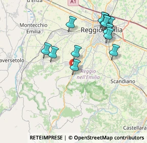 Mappa Strada Statale, 42020 Quattro Castella RE, Italia (8.05)
