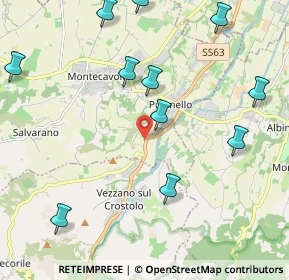 Mappa Strada Statale, 42020 Quattro Castella RE, Italia (2.87462)
