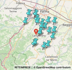 Mappa Strada Vallo di sotto, 43013 Langhirano PR, Italia (11.4295)
