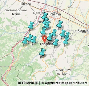 Mappa Strada Vallo di sotto, 43013 Langhirano PR, Italia (10.356)