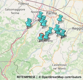 Mappa Strada Vallo di sotto, 43013 Langhirano PR, Italia (10.63063)