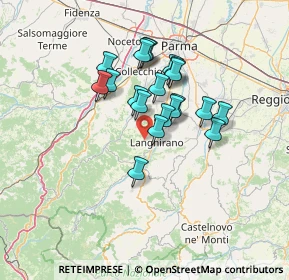 Mappa Strada Vallo di sotto, 43013 Langhirano PR, Italia (10.6335)