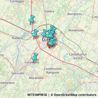 Mappa Via Guido Galli, 41126 Modena MO, Italia (4.47182)