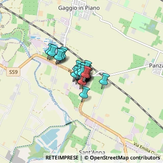 Mappa Via Alessandro Volta, 41013 Castelfranco Emilia MO, Italia (0.29667)