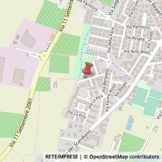 Mappa Via falcone g. 32, 42010 Scandiano, Reggio nell'Emilia (Emilia Romagna)