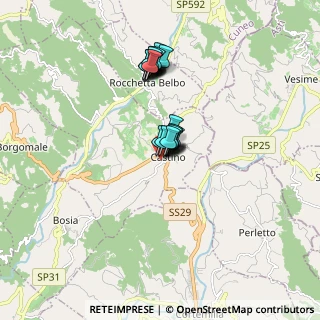 Mappa Via Nazionale, 12050 Castino CN, Italia (1.31)