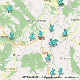 Mappa Via Nazionale, 12050 Castino CN, Italia (2.73)