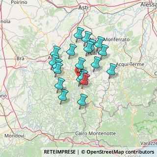 Mappa Via Nazionale, 12050 Castino CN, Italia (10.4915)