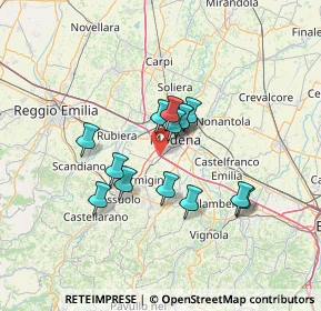 Mappa Via Stradella, 41125 Modena MO, Italia (10.47714)