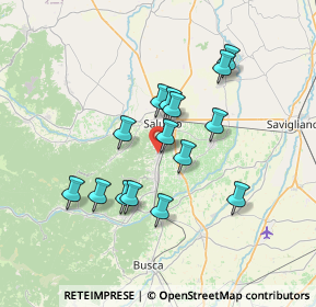 Mappa Via Rivoira, 12030 Manta CN, Italia (6.10333)