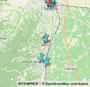 Mappa Via Rivoira, 12030 Manta CN, Italia (2.76083)