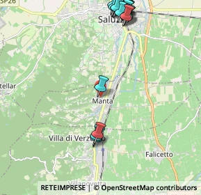 Mappa Via Rivoira, 12030 Manta CN, Italia (2.769)