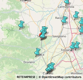 Mappa Via Rivoira, 12030 Manta CN, Italia (21.5655)