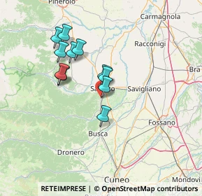 Mappa Via Rivoira, 12030 Manta CN, Italia (11.82364)