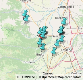 Mappa Via Rivoira, 12030 Manta CN, Italia (10.2465)