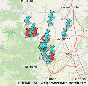 Mappa Via Rivoira, 12030 Manta CN, Italia (10.75105)