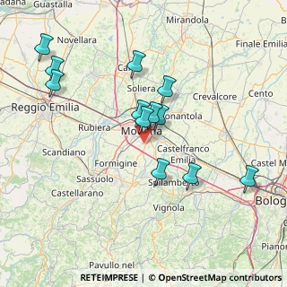 Mappa Via Grosseto, 41126 Modena MO, Italia (14.815)