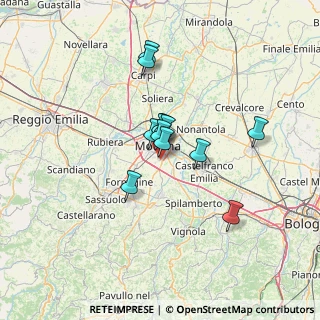 Mappa Via Grosseto, 41126 Modena MO, Italia (9.56333)