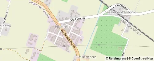 Mappa Castelfranco Emilia
