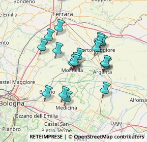 Mappa Via Carlo Pisacane, 40062 Molinella BO, Italia (11.59474)