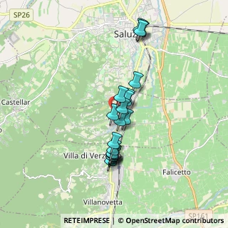 Mappa Via Cavour, 12030 Manta CN, Italia (1.5215)