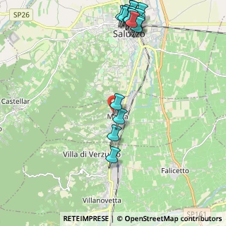 Mappa Via Cavour, 12030 Manta CN, Italia (2.80895)