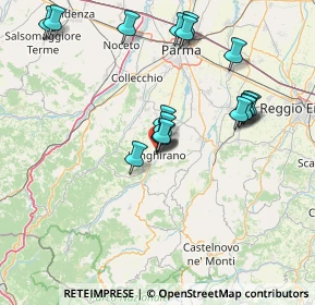 Mappa Via Roma, 43013 Langhirano PR, Italia (14.87833)