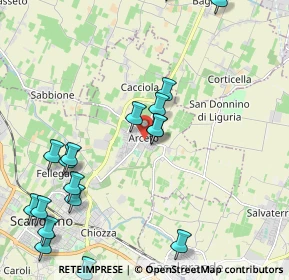 Mappa Piazza Castello, 42019 Scandiano RE, Italia (2.61278)