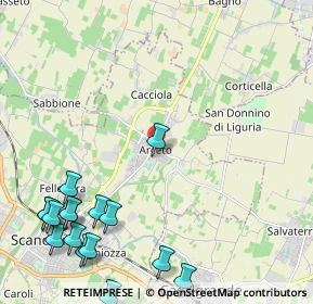 Mappa Piazza Castello, 42019 Scandiano RE, Italia (3.09813)