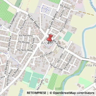 Mappa Via Castello Salvaterra, 4, 42013 Casalgrande, Reggio nell'Emilia (Emilia Romagna)