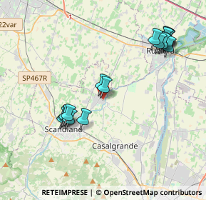 Mappa Via 2 Agosto, 42019 Arceto RE, Italia (4.40389)