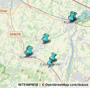 Mappa Via 2 Agosto, 42019 Arceto RE, Italia (4.11063)