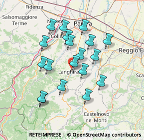 Mappa Via Mascagni, 43013 Langhirano PR, Italia (12.83211)