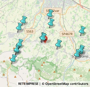 Mappa 42020 Albinea RE, Italia (4.57867)
