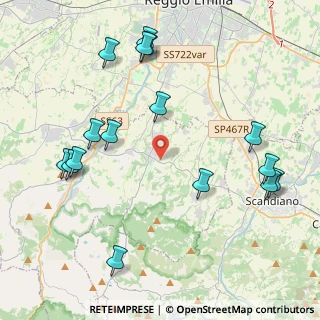 Mappa 42020 Albinea RE, Italia (4.98)