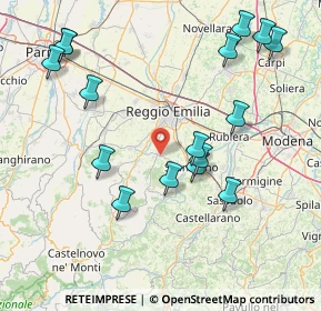 Mappa 42020 Albinea RE, Italia (18.16813)