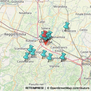 Mappa Viale Pio La Torre, 41126 Modena MO, Italia (10.64143)