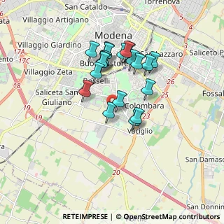 Mappa Viale Pio La Torre, 41126 Modena MO, Italia (1.516)