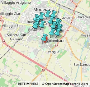 Mappa Strada Morane, 41126 Modena MO, Italia (1.4515)