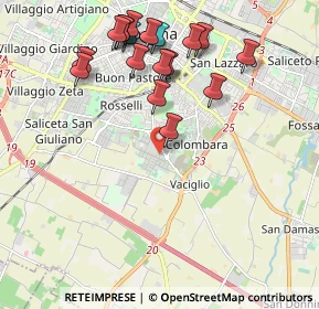 Mappa Strada Morane, 41126 Modena MO, Italia (2.2195)