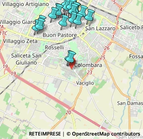 Mappa Strada Morane, 41126 Modena MO, Italia (2.5075)