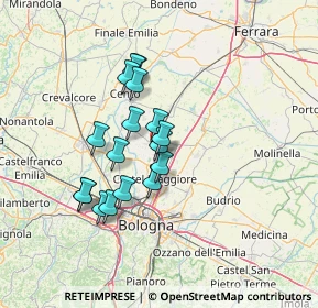 Mappa Via Lepre, 40016 San Giorgio di piano BO, Italia (11.38294)