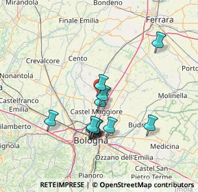 Mappa Via Lepre, 40016 San Giorgio di piano BO, Italia (12.94083)
