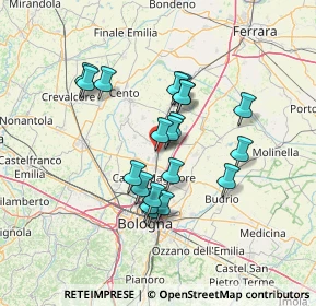 Mappa Via Lepre, 40016 San Giorgio di piano BO, Italia (11.4175)