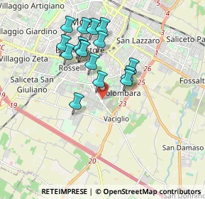 Mappa Via Liguria, 41125 Modena MO, Italia (1.66375)