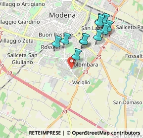 Mappa Via Liguria, 41125 Modena MO, Italia (1.83)