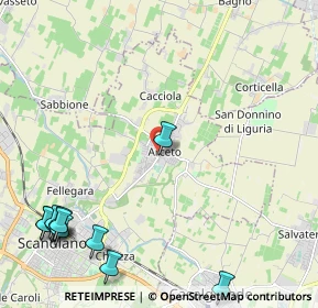 Mappa Via Rinaldi Nord, 42019 Arceto RE, Italia (3.205)