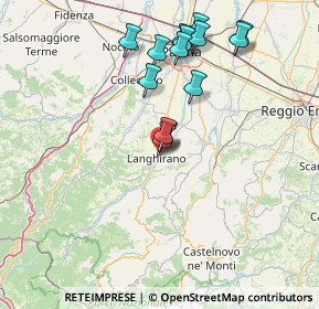 Mappa Via Giuseppe di Vittorio, 43013 Langhirano PR, Italia (14.79643)