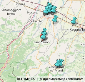 Mappa Via Giuseppe di Vittorio, 43013 Langhirano PR, Italia (16.25077)
